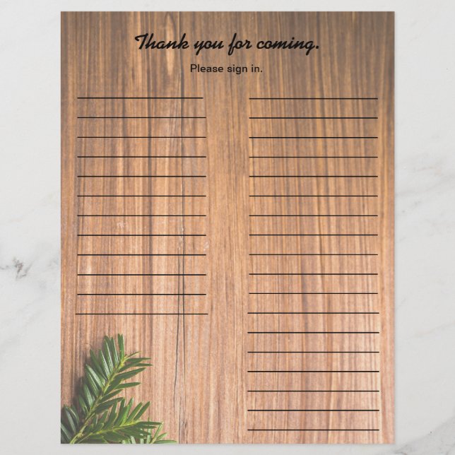 Julfest Inloggning i Lakan Reklamblad (Framsidan)