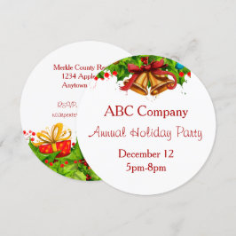 Julfest med inbjudan till Guld Klockor