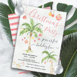 Julfest till Tropical Beach Island Inbjudningar<br><div class="desc">Gå till öarna med denna inbjudan till den tropiska Julfesten. Har vattenfärgen Handflatan Träd med julklamasornament.. Alla formuleringar kan ändras så att de passar dig. Enkel och ren design. Alla formuleringar kan ändras! Om du vill göra fler ändringar går du till Anpassa den här mallen. På grund kan du se...</div>