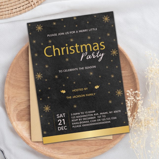 Julfestbjudanden Inbjudningar (Christmas Party Invitations)