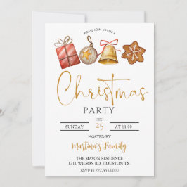 Julfestbjudanden Jul Brunch Inbjudningar