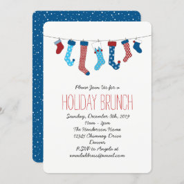 Julfesten för julinventering inbjudningar