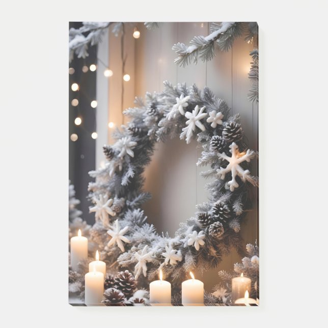 Julfesten Helgdag Firande Post-it Block (Framsida)