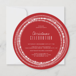 Julfesten Inbjudan i Chicen Merry & Bright Sparkle