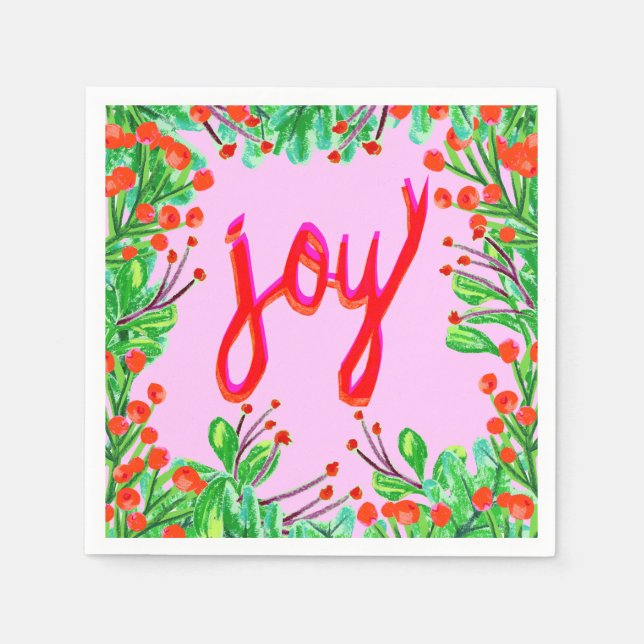 Julfesten - Joy Pappersservett (Framsidan)