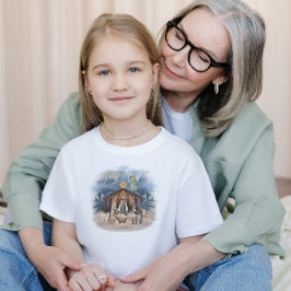Julfesten Julhus i Rustic Farmhouse T Shirt