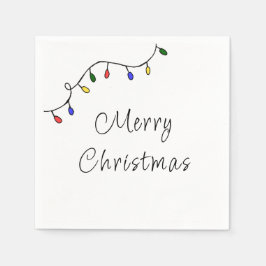 Julfesten Ljus i julafton Pappersservett