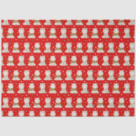 Julfesten Llamas på Röd