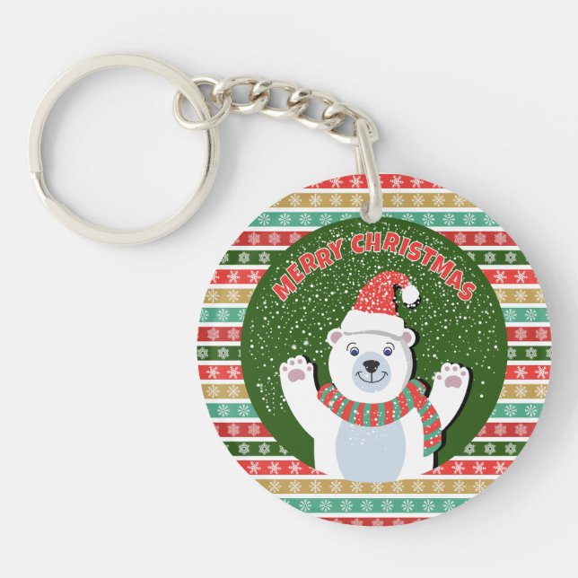 Julfesten mönster med Nalle (Framsidan)