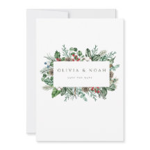 Julfesten Pinecone Spara datumkortet