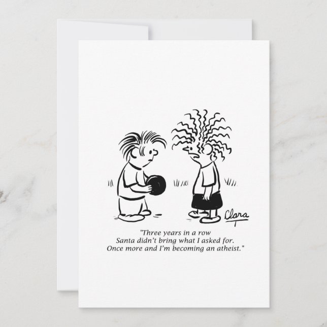 Julfestinbjudan - Tomten och barn Inbjudningar (Framsida)