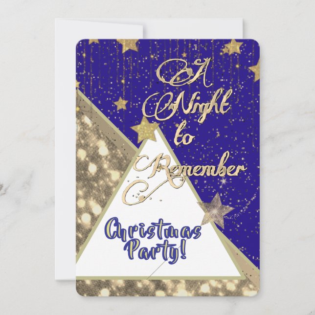 Julfestinladning Inbjudningar (Framsida)