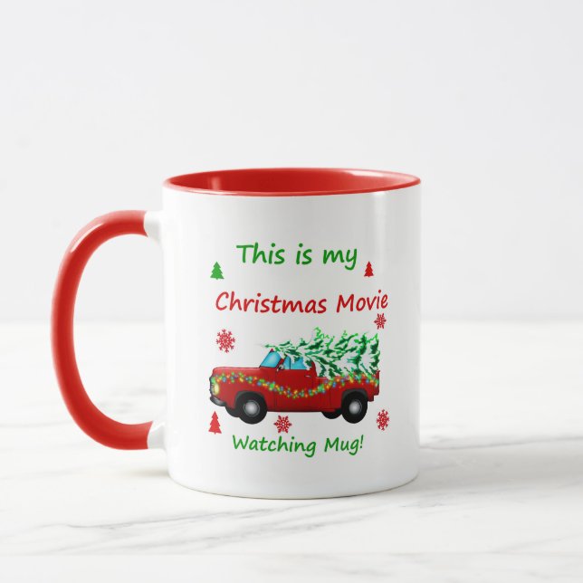 Julfilm - bevakning mugg (Vänster)