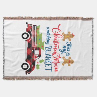 Julfilm tittar på filtar