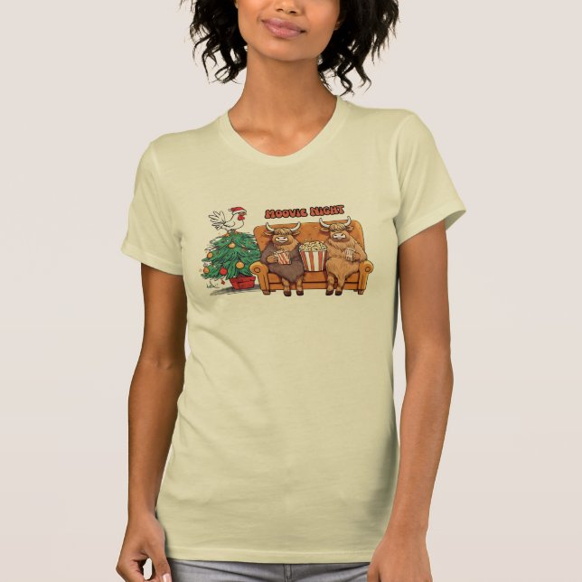 Julfilmen Natten vid Ranch T Shirt (Framsida)