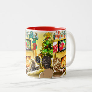 Julfilmer Två-Tonad Mugg