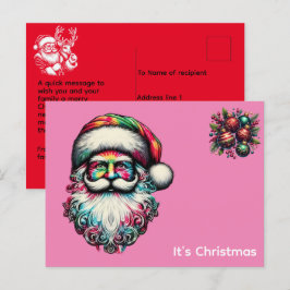 Julfina Jultomten 4 Vykort