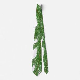Julfir Träd Grenar Slips