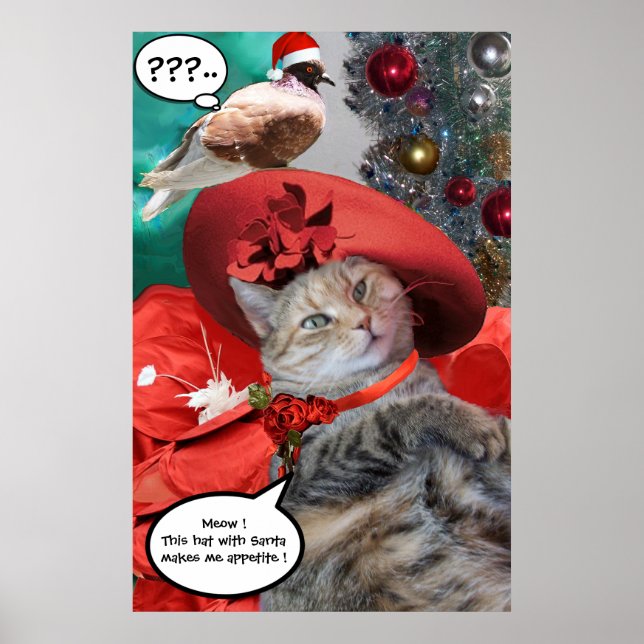 JULFIRANDE AV PRINSESSESTATUS KATT POSTER (Framsidan)