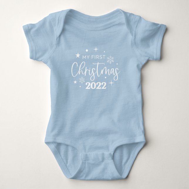 Julfirande Första julen 2022 T Shirt (Framsida)
