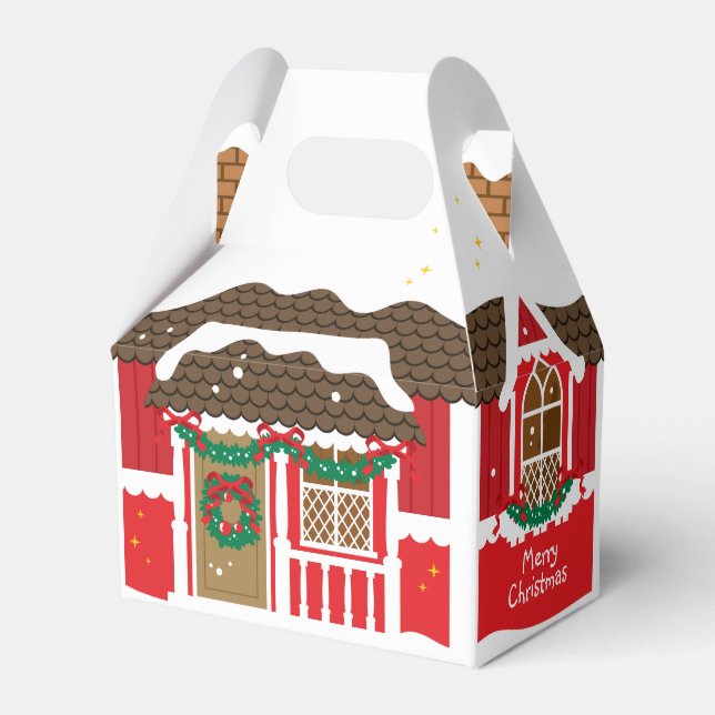 Julfirande gata - Jul Presentaskar (Framsidan Sidan)