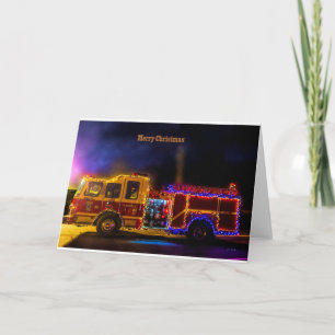 JulFiretruck Helgkort