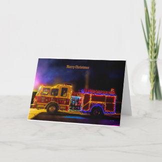 JulFiretruck Helgkort