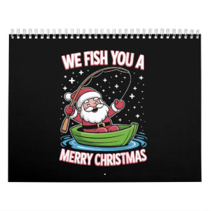 Julfiskare Fiske Den finne Coolan Jultomten Kalender