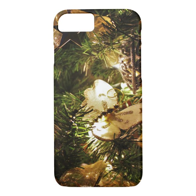 Julfjärilen Case-Mate iPhone Skal (Baksida)