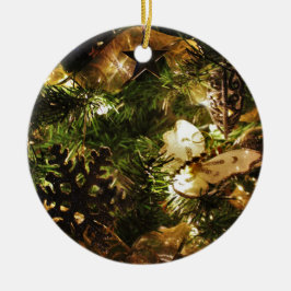 Julfjärilen Julgransprydnad Keramik