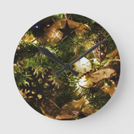 Julfjärilen Rund Klocka