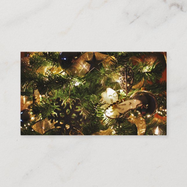 Julfjärilen Visitkort (Framsida)