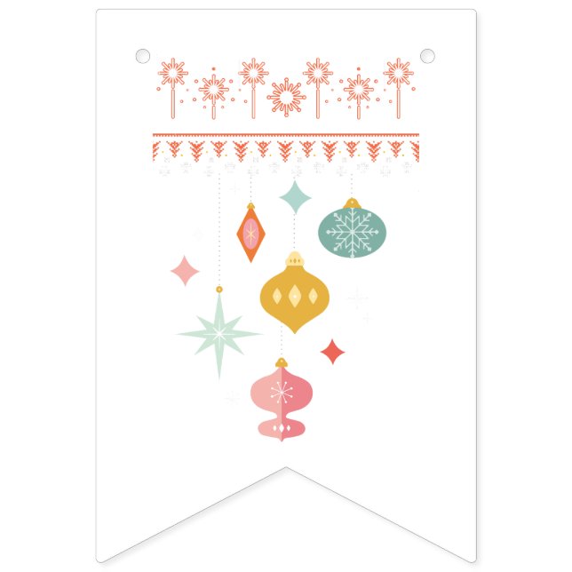 Julflagga banner vimplar (Sjätte flaggan)