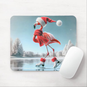 Julflamingo Ice Skating Musmatta