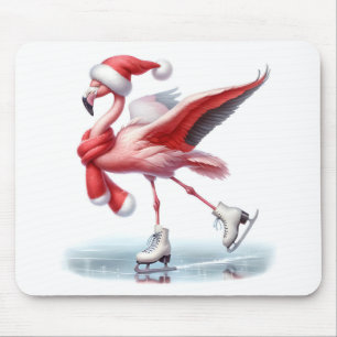 Julflamingo Ice Skating Musmatta