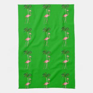Julflamingo Kökshandduk