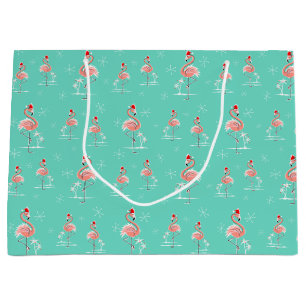 Julflamingo Multistor presentväska