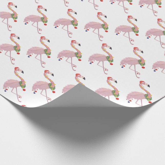 Julflamingos Presentpapper (Hörn)