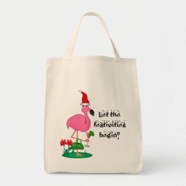 JulFlamingototot hänger lös Tygkasse (Framsidan)