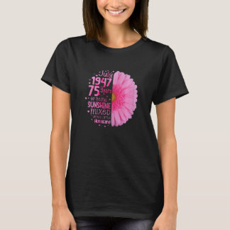 Julflicka 1947 75 år gammal 75:a födelsedagen t shirt