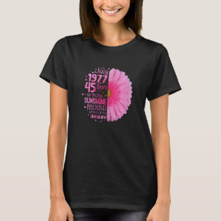 Julflicka 1977 45 år gammal 45:a födelsedagen t shirt