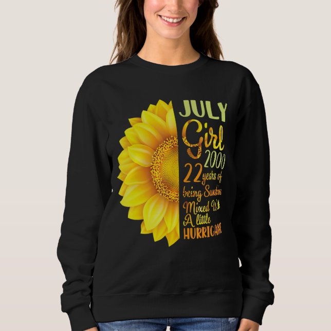 Julflicka 2000, 22 år av solskensblandning A T Shirt (Framsida)