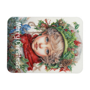 Julflicka Anpassningsbar 11 av 25 Magnet