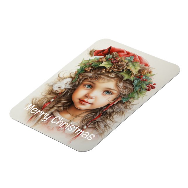 Julflicka Anpassningsbar 17 av 25 Magnet (Vänstra Sidan)