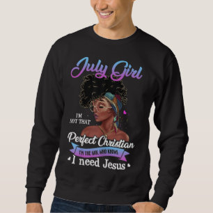 Julflicka jag är flickan som vet att jag behöver J Lång Ärmad Tröja