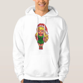 Julflicka Sötskjorta Hoodie
