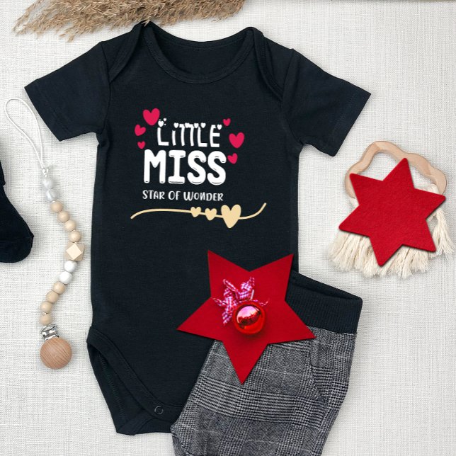  julflickans lilla miss Star T Shirt (Skapare uppladdad)