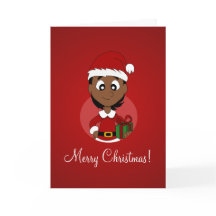 Julflickatecknad