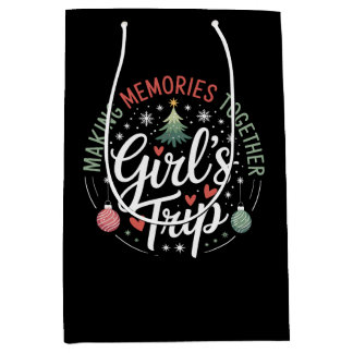 Julflickorna Resa Skapar minnen tillsammans Julaft