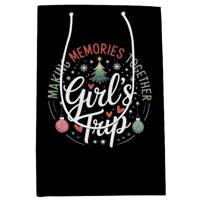 Julflickorna Resa Skapar minnen tillsammans Julaft (Framsidan)